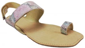 Barefoot sandále Dione - květinové