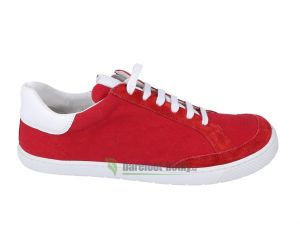 Barefoot sneakers Filii - ADULT Love You Velours / Canvas Red | 37, 40, 41