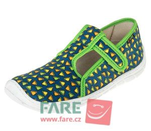 Barefoot Fare bare childrens velcro slippers 5202431