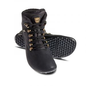 Barefoot Leguano Husky black winter boots