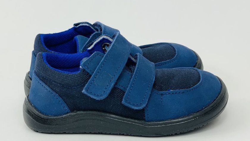 Baby bare shoes Febo Sneakers Navy/Black