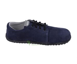 Beda barefoot leather shoes - deep blue | 36