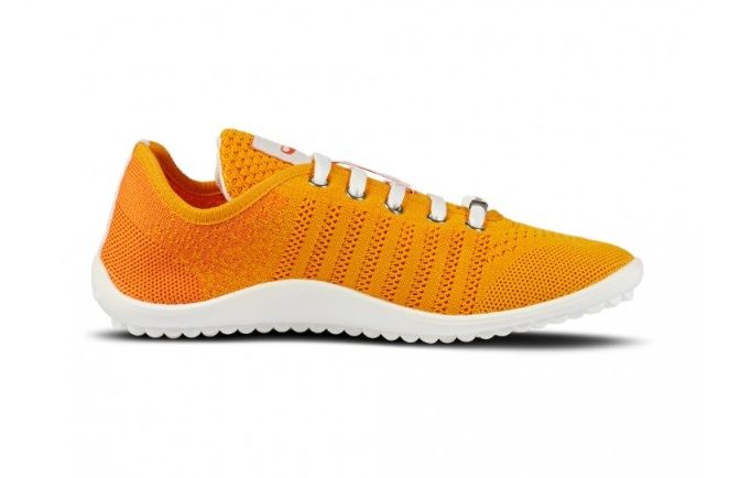 Barefoot Leguano Go orange shoes