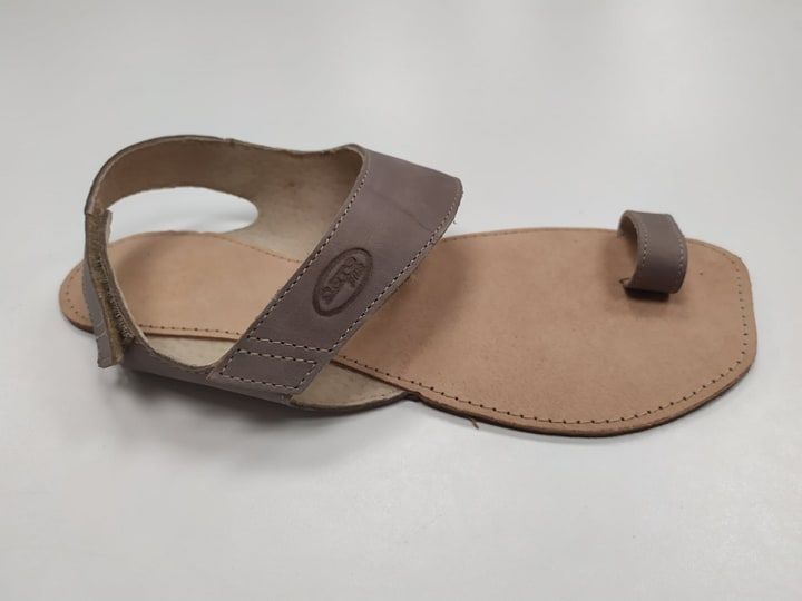 Barefoot sandále Dione šedé