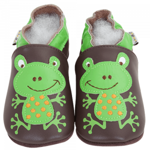 Lait et Miel frog slippers | 6-12 M, 18-24 M