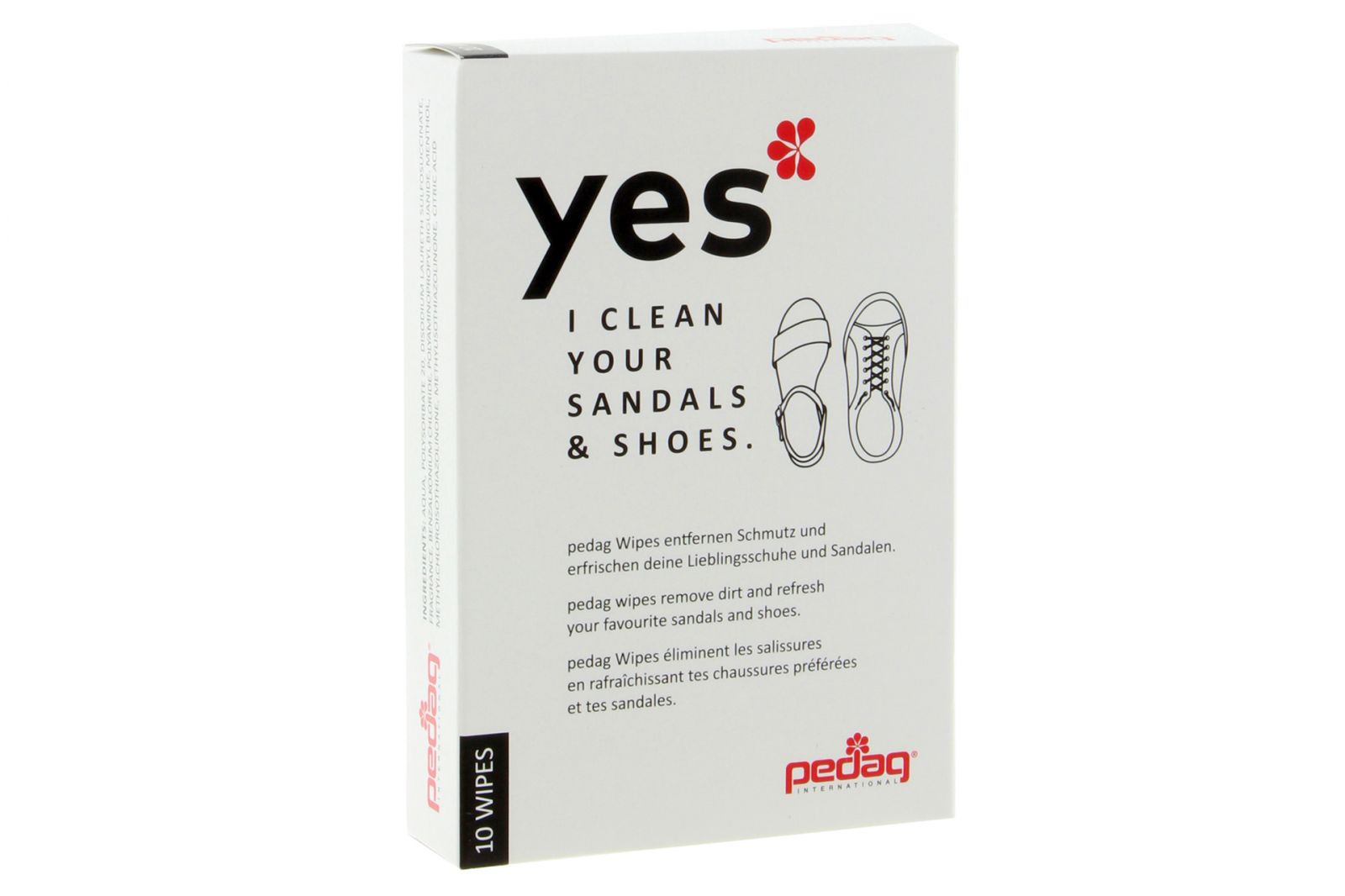 Barefoot PEDAG WIPES- YES cleaning wipes