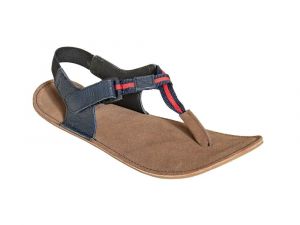 Barefoot Sole runner sandals Neso blue / red