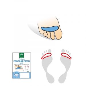 Barefoot SVORTO Gel finger support - eyelash