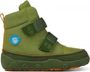 Children's barefoot shoes Affenzahn Minimal Midboot Vegan Dragon - Green