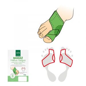 Barefoot SVORTO Hallux Valgus bandage with gel thumb joint protector