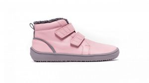 Dětské zimní barefoot boty Be Lenka Penguin - Pink
