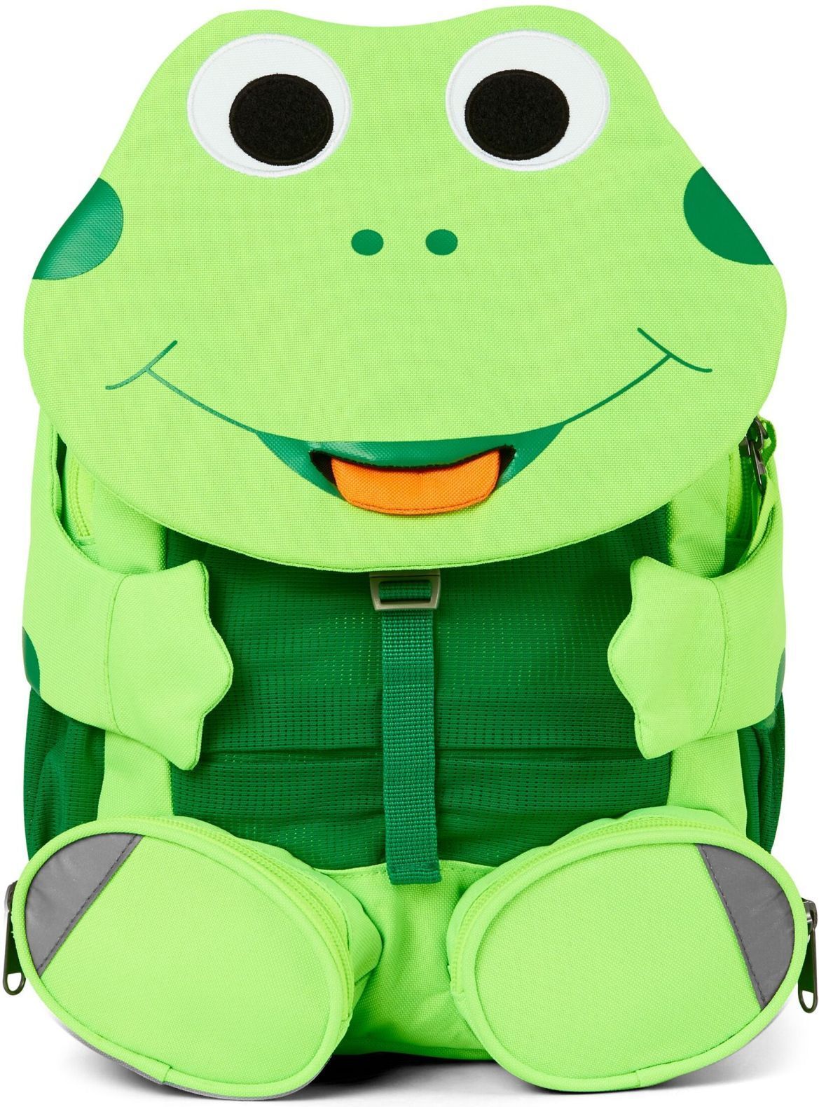 Dětský batoh do školky Affenzahn Large Friend Frog - neon green