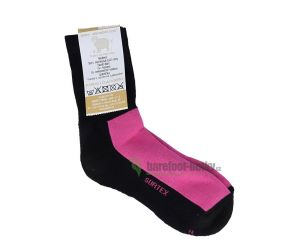 Surtex merino sports terry socks - pink