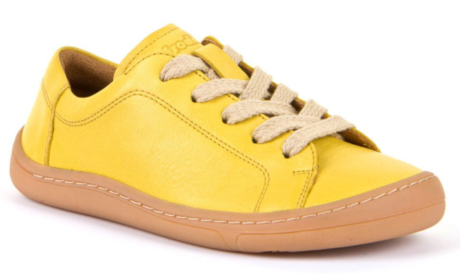 Froddo barefoot celoroční boty yellow - tkaničky