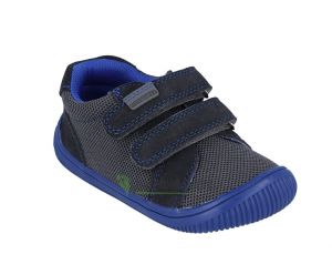 Barefoot Protetika Dony blue - textile sneakers