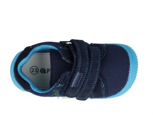 Barefoot Protetika Dony navy - textile sneakers