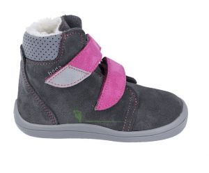 Winter barefoot shoes for girls