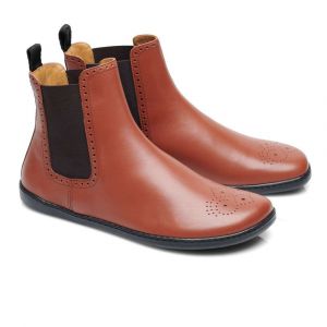 ZAQQ EQUITY BROGUE Cognac leather shoes