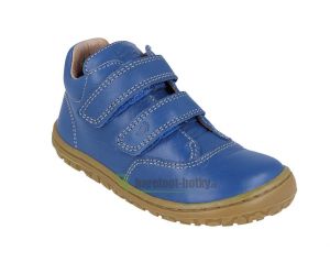 Barefoot Lurchi year-round barefoot shoes - Nora nappa cobalto