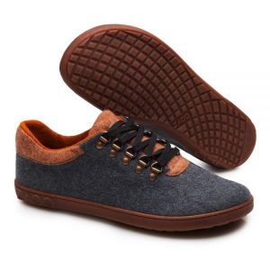 Barefoot Wool shoes ZAQQ LIQE gray toffee