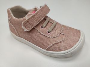 Barefoot Barefoot canvas sneakers KOEL4kids - Bernardinho pink