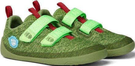 Barefoot Children's barefoot shoes Affenzahn Lowcut Knit Dragon-Green