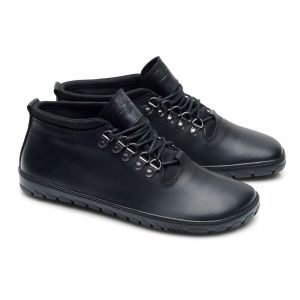 Leather shoes ZAQQ EXPEQ Mid Black Waterproof