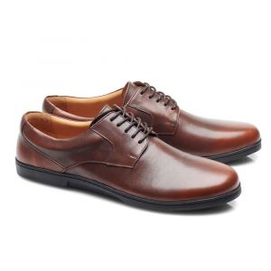 ZAQQ BRIQ ANTIQUE Brown leather ankle boots | 42