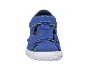 Jonap barefoot B8 sandále modrá MF slim zepředu
