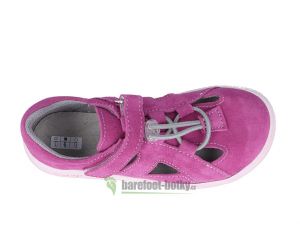 Jonap barefoot sandále B9S růžová shora