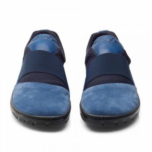 Barefoot boty ZAQQ QENT blue zepředu