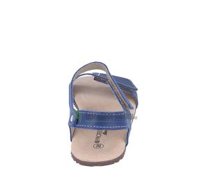 Protetika barefoot sandály Belita modré zezadu