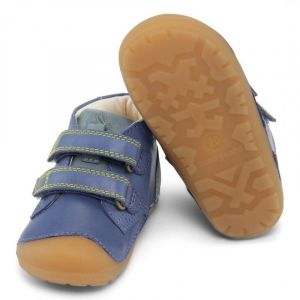Barefoot boty Bundgaard Petit Velcro Sport Tru Blue WS podrážka