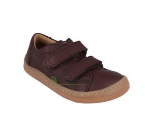 Barefoot Froddo barefoot year-round shoes brown - 2 velcro