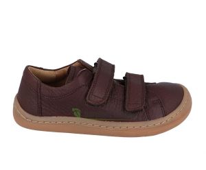 Barefoot Froddo barefoot year-round shoes brown - 2 velcro