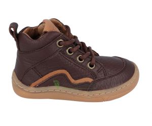Froddo barefoot kotníkové boty brown - tkaničky