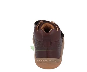 Froddo barefoot kotníkové celoroční boty brown zezadu