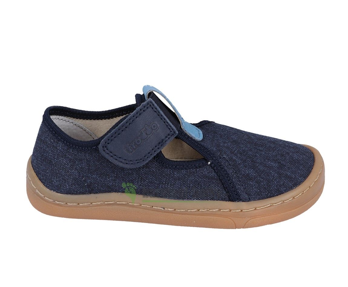 Barefoot Froddo barefoot sneakers / slippers blue