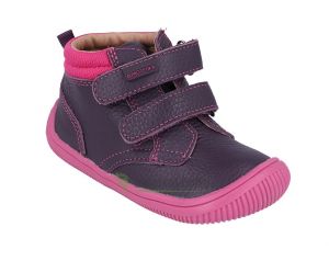 Barefoot Protetika year-round ankle boots Fox purple