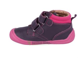Barefoot Protetika year-round ankle boots Fox purple