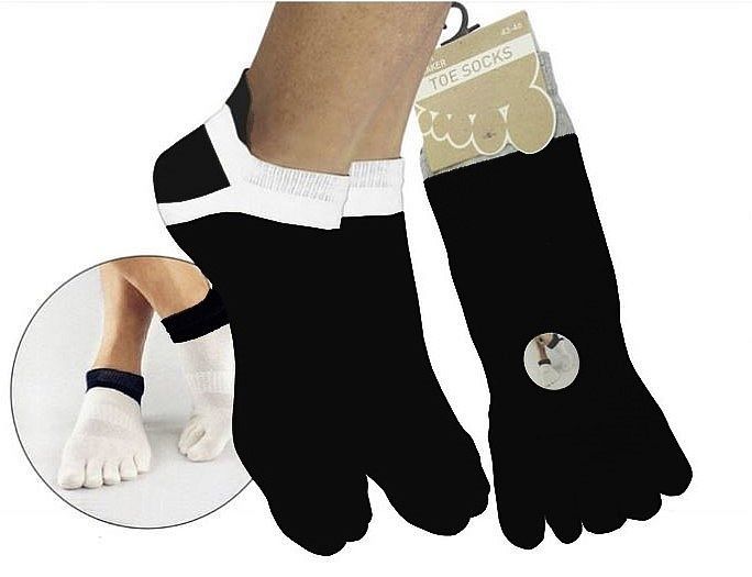 Prstové ponožky Prstan 01 - černá