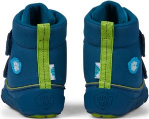 Dětské zimní barefoot boty Affenzahn Comfy Jump midboot - vegan - Shark zezadu