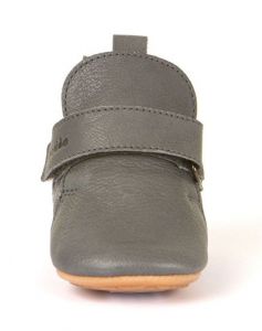 Barefoot boty Froddo Prewalkers zimní 1 suchý zip - light grey zepředu