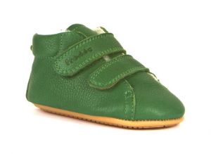 Barefoot Barefoot boots Froddo Prewalkers winter sheepskin - green