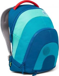 Barefoot Children's multifunctional backpack Affenzahn Daydreamer Shark - petrol