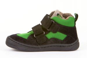 Froddo barefoot zimní kotníkové boty green/black bok