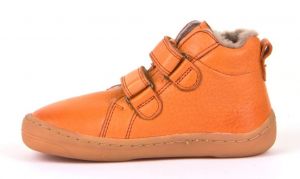 Froddo barefoot zimní kotníkové boty orange bok