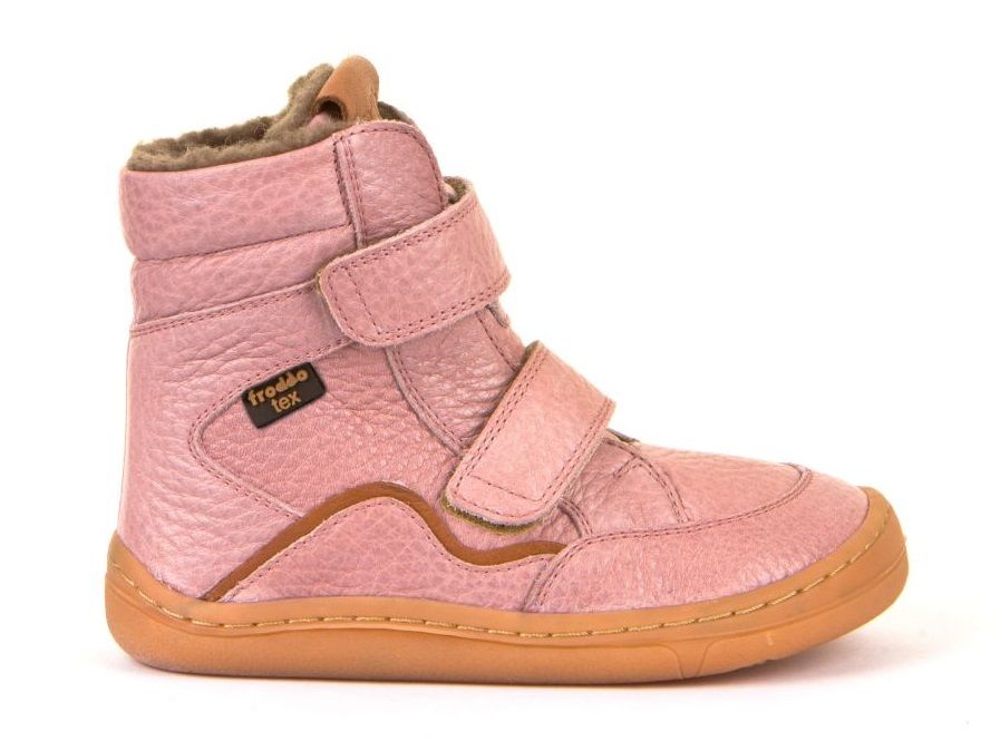 Froddo barefoot zimní vysoké boty pink