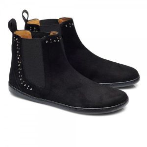 Leather shoes ZAQQ SPARQLE velours Black | 39, 40, 42, 43