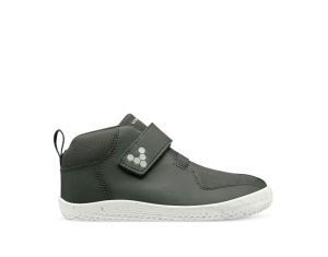 Vivobarefoot PRIMUS BOOTIE II all weather kids CHARCOAL
